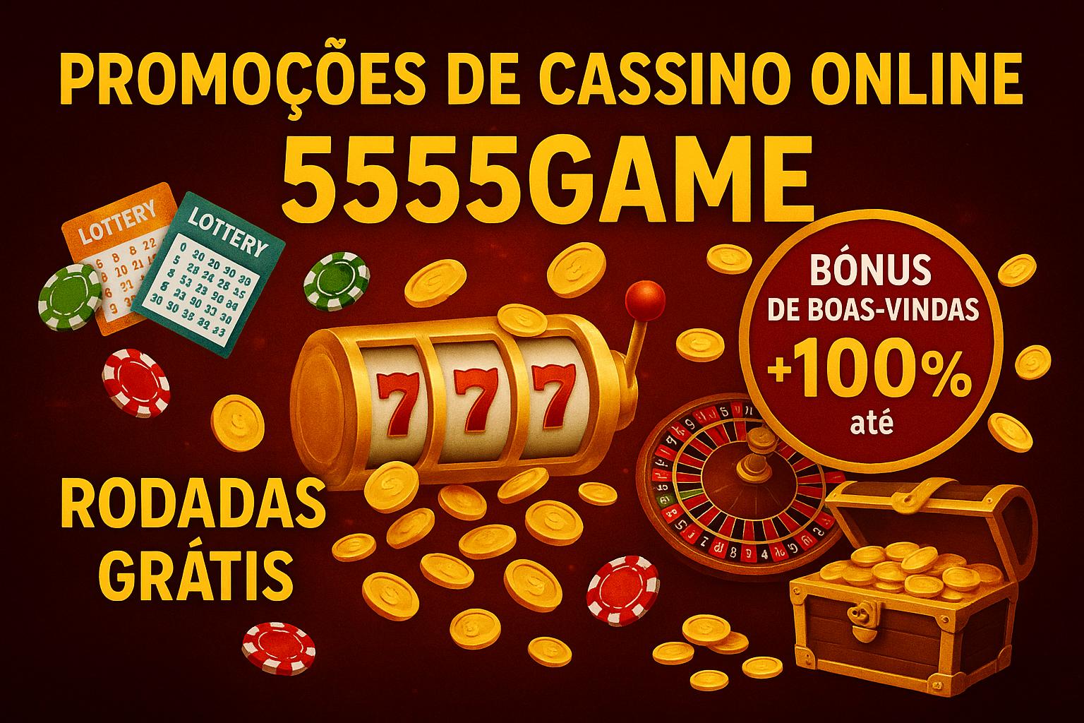 O bônus promocional 5555GAME é uma ótima maneira de começar sua aventura