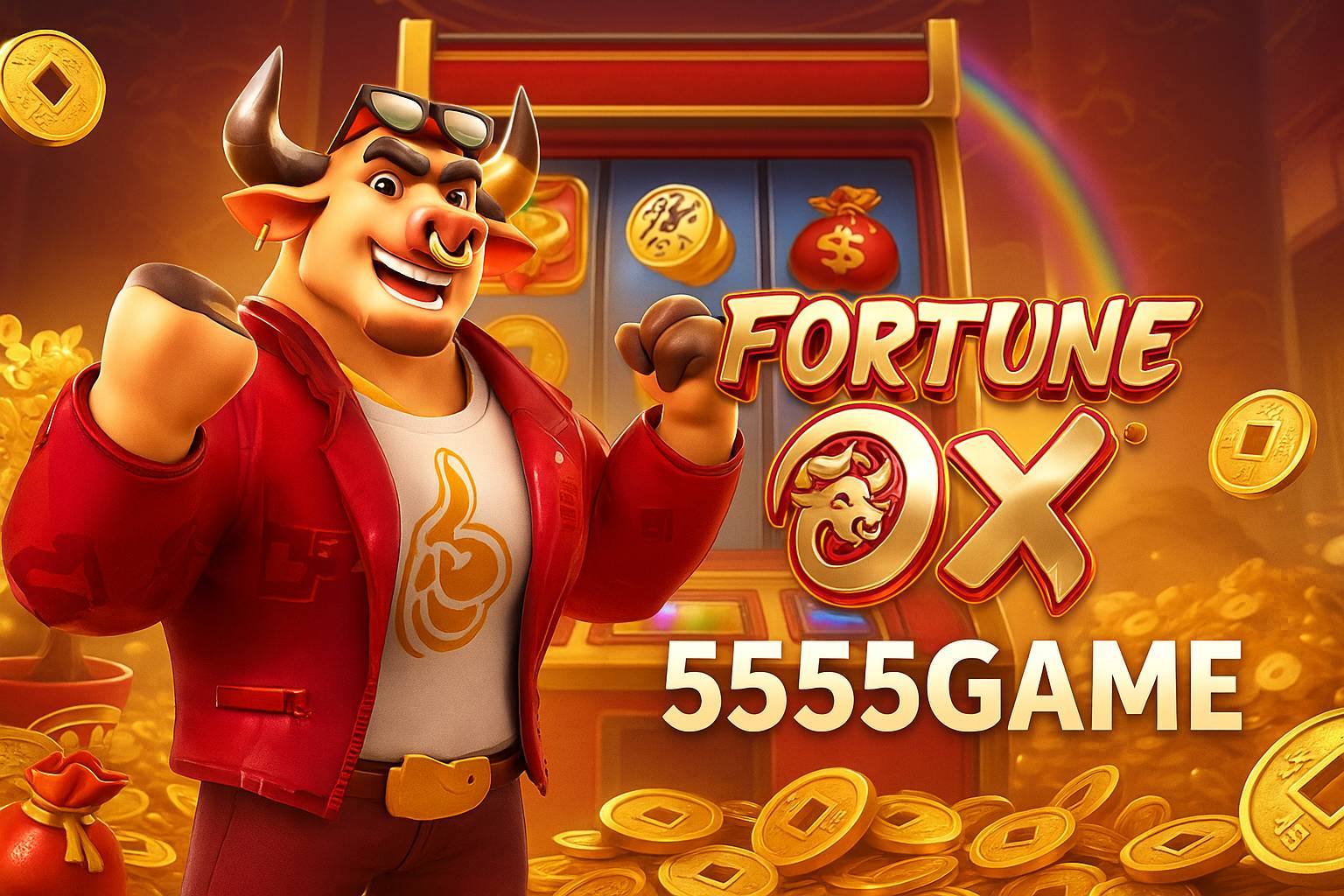 Fortune Ox no 5555GAME - Aposte Agora e Reivindique Seus Ganhos