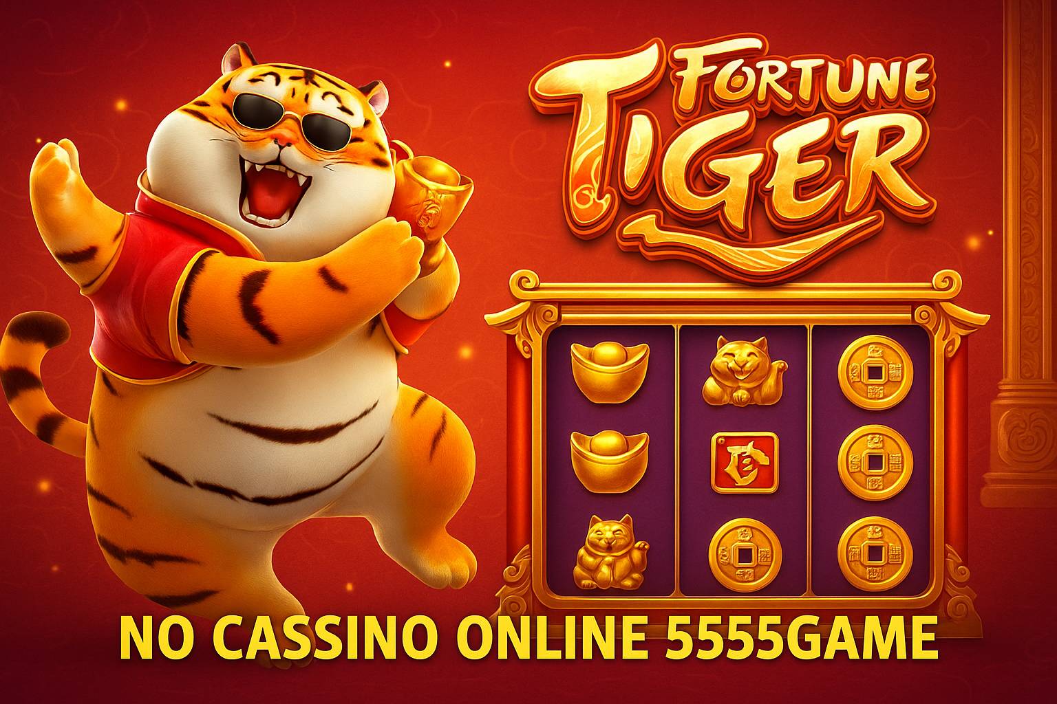 Fortune Tiger é um jogo imperdível no 5555GAME Casino