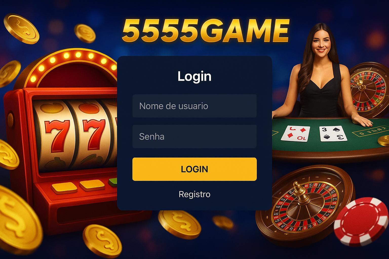 Login no Cassino 5555GAME